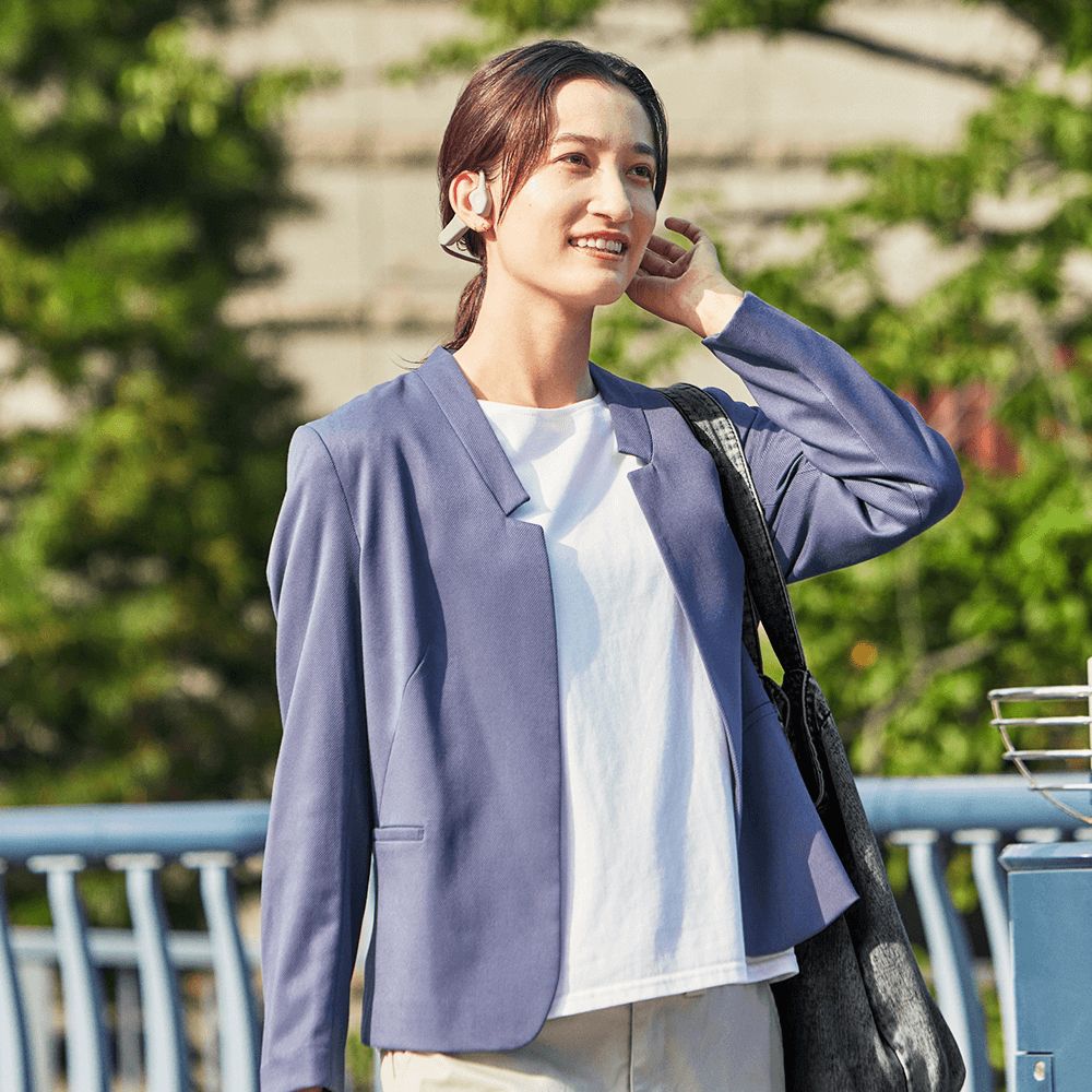 不遮蔽耳道的開放型耳機