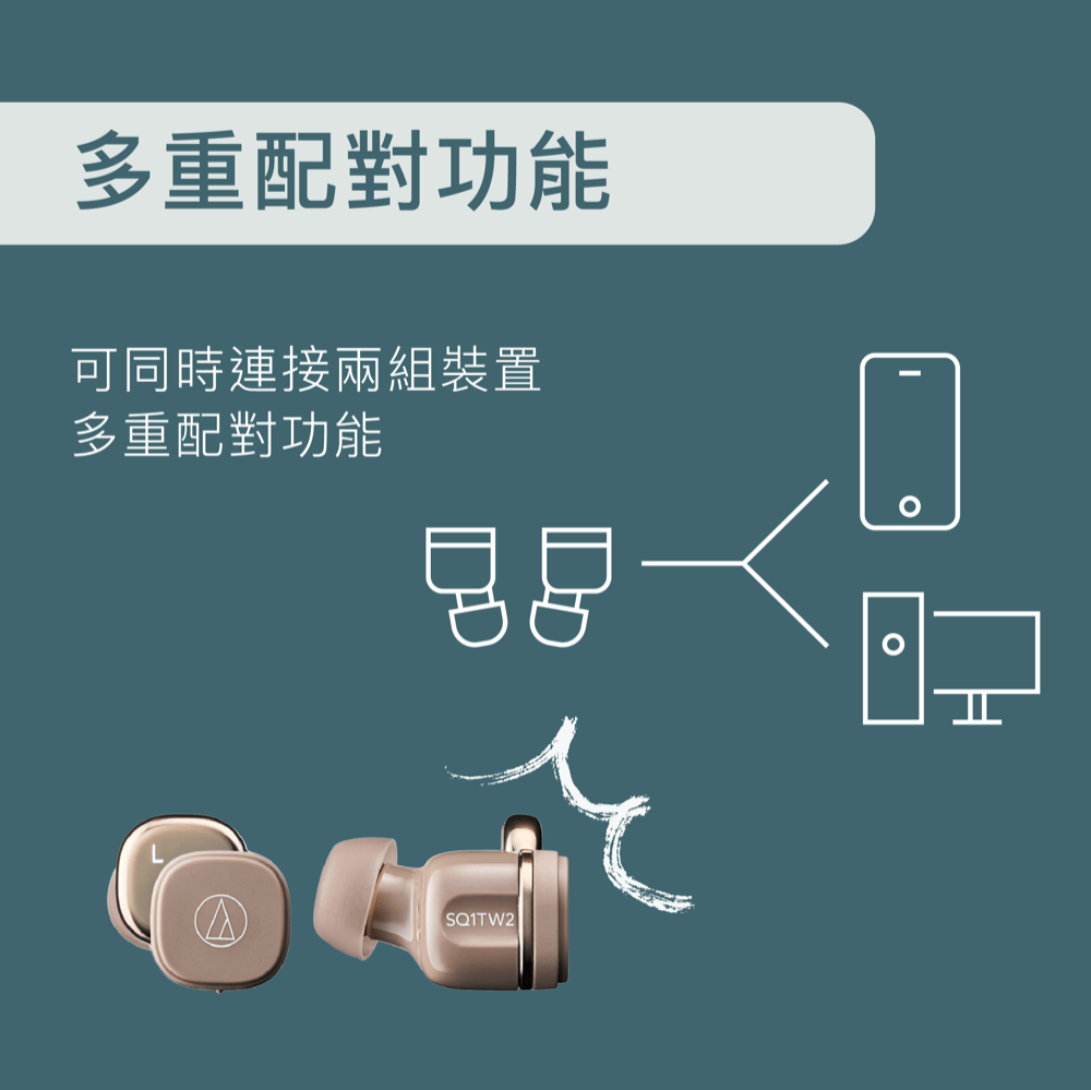 真無線藍牙耳機 Multi-point 功能