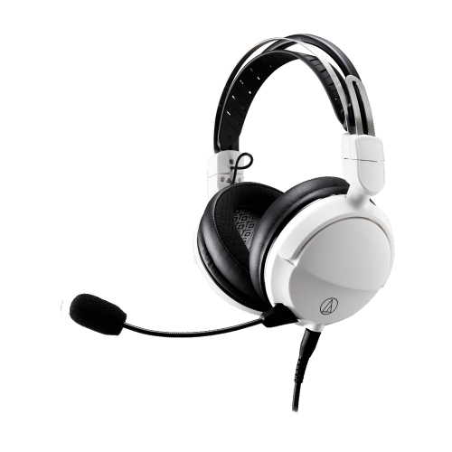 ATH-GL3 遊戲耳機麥克風組 (白色)