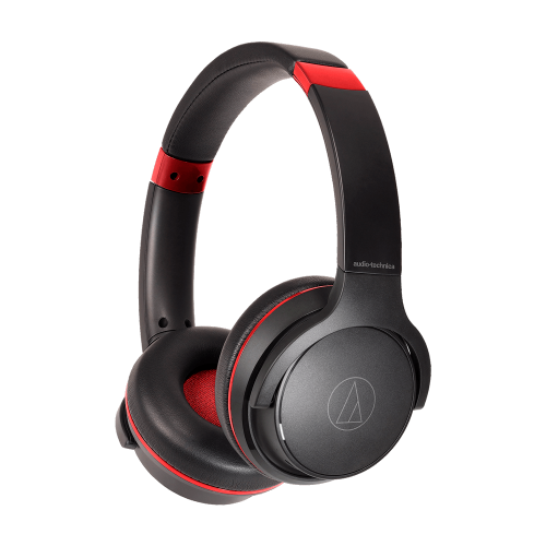 ATH-S220BT 無線耳罩式耳機 (黑紅)