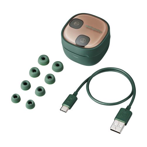 ATH-SQ1TW2 藍牙耳機配件(綠)