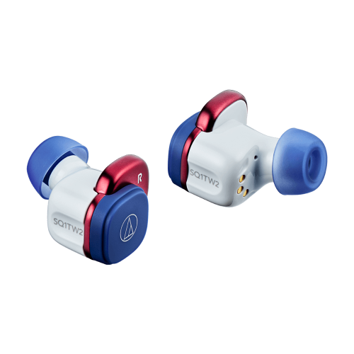 ATH-SQ1TW2 藍牙耳機(紺紅)