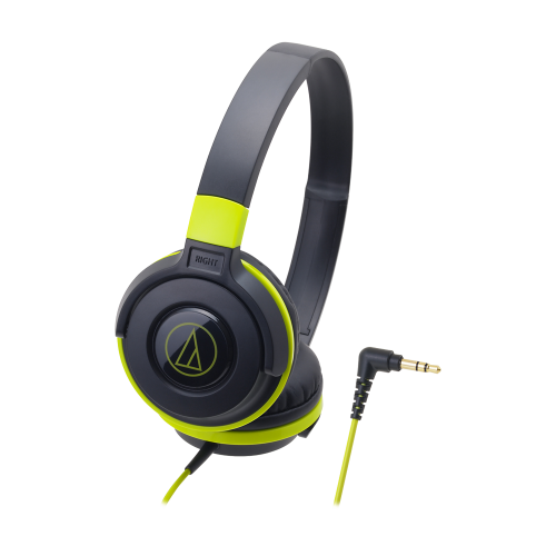 ATH-S100 攜帶式耳機(黑綠色)