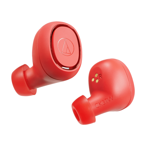 ATH-CK3TW 真無線耳機(紅色)